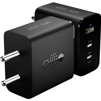 CMF by Nothing 65W GaN 3-Port USB-C Fast Charger Adapter